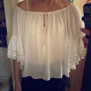Zara NWT Boho Top